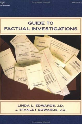 Cover of Guide to Factual Investigations