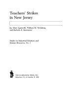 Book cover for Teachers' Strikes in New Jersey