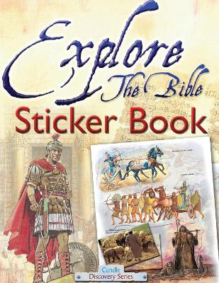 Book cover for Explore the Bible Sticker Book