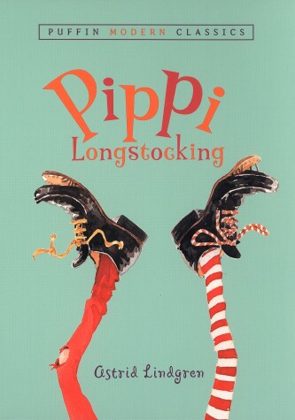 Book cover for Pippi Longstocking (Puffin Modern Classics)