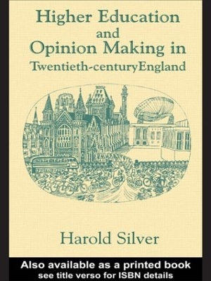 Cover of Higher Education and Policy-making in Twentieth-century England