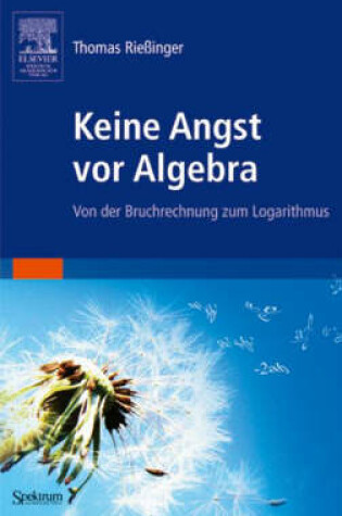 Cover of Keine Angst VOR Algebra