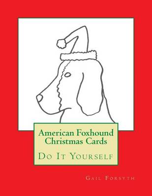 Book cover for American Foxhound Christmas Cards