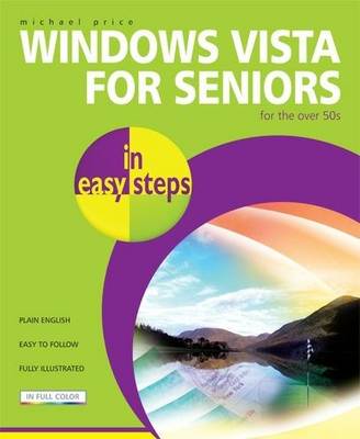 Book cover for Windows Vista for Seniors in Easy Steps