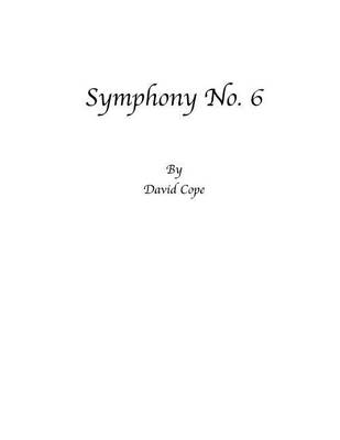 Book cover for Symphony No. 6