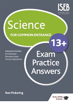 Book cover for Science for Common Entrance 13+ Exam Practice Answers (for the June 2022 exams)