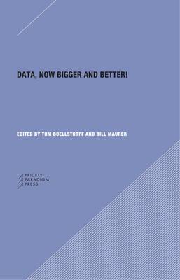 Book cover for Data – Now Bigger and Better!