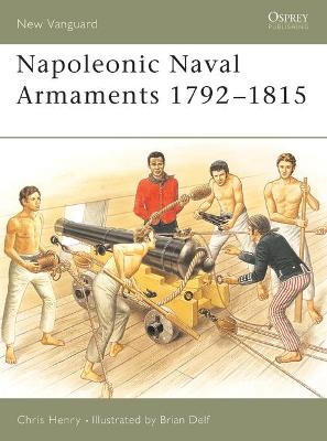 Book cover for Napoleonic Naval Armaments 1792-1815