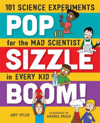 Book cover for Pop, Sizzle, Boom!