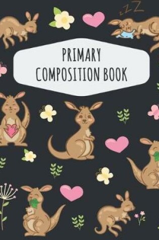 Cover of Kangaroo Primary Composition Book