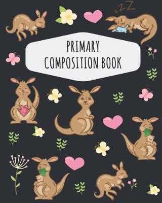 Book cover for Kangaroo Primary Composition Book