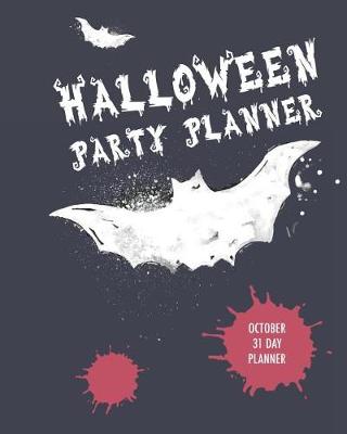 Book cover for Halloween Party Planner