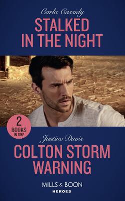 Book cover for Stalked In The Night / Colton Storm Warning