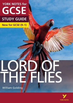 Book cover for Lord of the Flies: York Notes for GCSE everything you need to catch up, study and prepare for and 2023 and 2024 exams and assessments