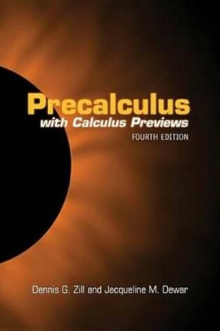 Cover of Precalculus with Calculus Previews: Expanded Volume