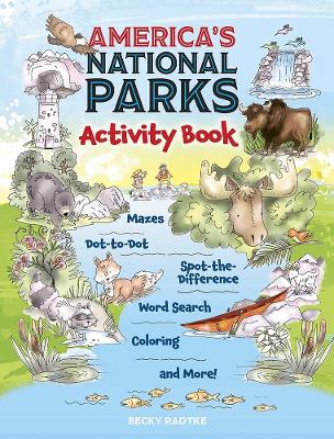 Book cover for America'S National Parks Activity Book