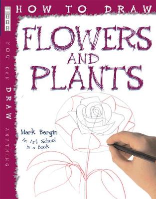 Book cover for How To Draw Flowers And Plants