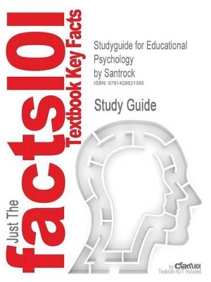 Book cover for Studyguide for Educational Psychology by Santrock, ISBN 9780073525822
