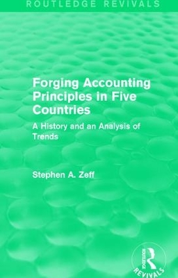 Cover of Forging Accounting Principles in Five Countries