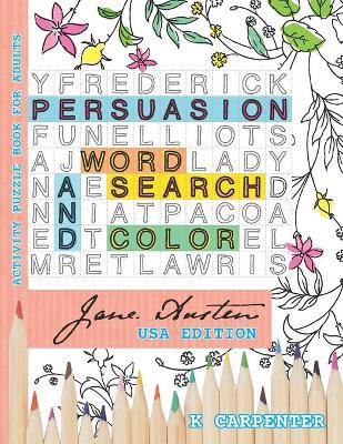 Cover of Persuasion Word Search and Color