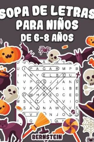 Cover of Sopa de letras para Niños de 6-8 años