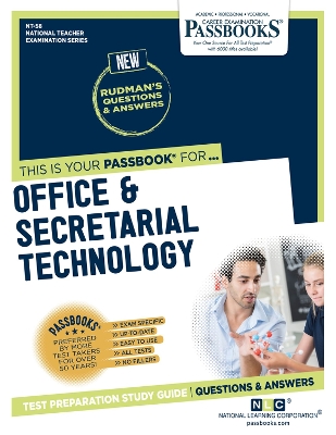 Book cover for Office & Secretarial Technology (NT-58)
