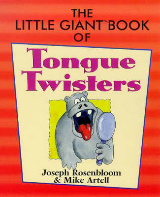Book cover for The Little Giant Book of Tongue Twisters