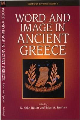 Book cover for Word and Image in Ancient Greece