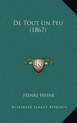 Book cover for de Tout Un Peu (1867)