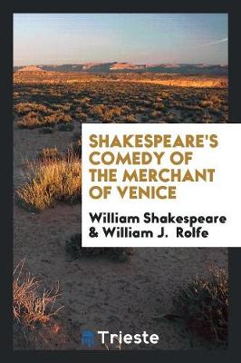 Book cover for Shakespeare's Comedy of the Merchant of Venice