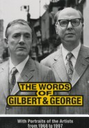 Book cover for Words of Gilbert and George