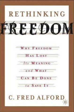 Cover of Rethinking Freedom