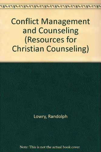 Cover of Conflict Management and Counseling