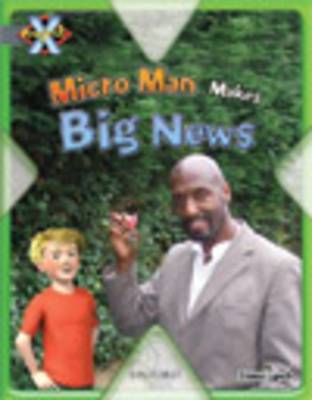 Book cover for Project X: in the News: Micro Man Makes Big News