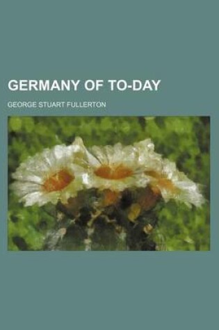 Cover of Germany of To-Day