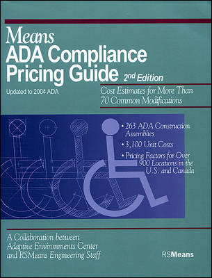 Cover of Means ADA Compliance Pricing Guide