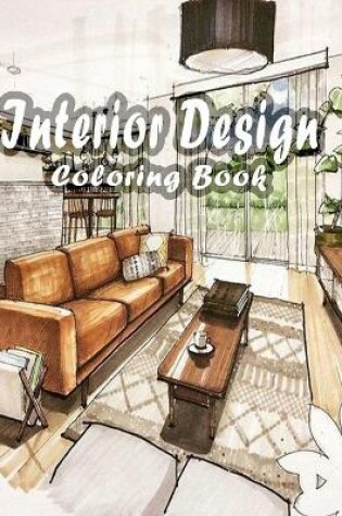 Cover of Interior Design Coloring Book