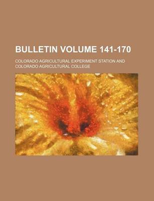 Book cover for Bulletin Volume 141-170