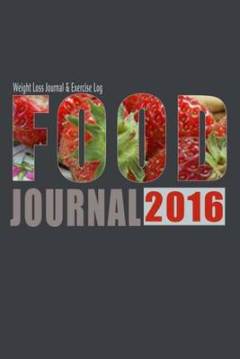 Book cover for Food Journal 2016