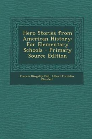 Cover of Hero Stories from American History