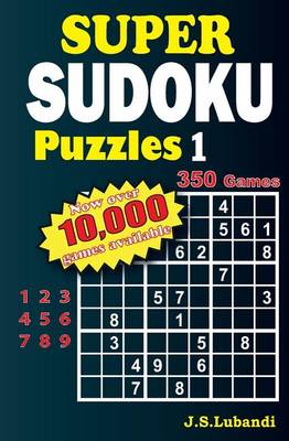 Book cover for Super Sudoku Puzzles