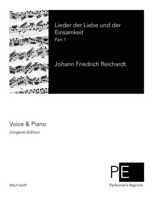 Book cover for Lieder der Liebe und der Einsamkeit