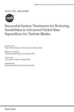 Cover of Successful Surface Treatments for Reducing Instabilities in Advanced Nickel-Base Superalloys for Turbine Blades