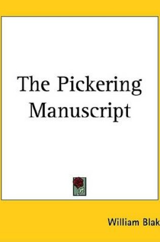 Cover of The Pickering Manuscript