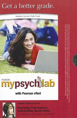 Book cover for MyLab Psychology  with Pearson eText -- Standalone Access Card -- for Psychology