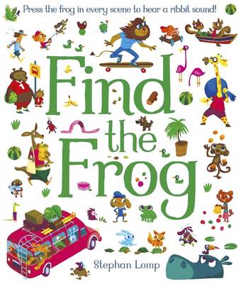 Book cover for Find The Frog - Sound Book