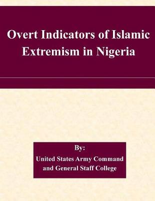 Book cover for Overt Indicators of Islamic Extremism in Nigeria