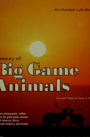 Cover of Treasury of Big Game Animals