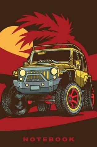 Cover of Off Road Jeep 8.5" x 11" Notebook