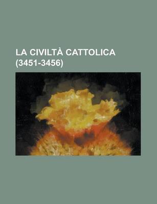 Book cover for La Civilta Cattolica (3451-3456)